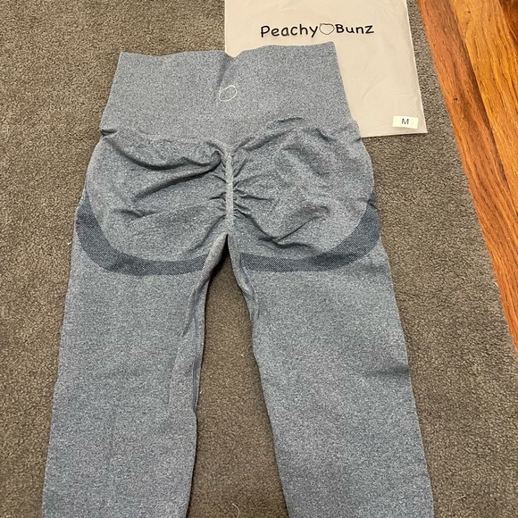New Peachy Bunz Scrumptious Leggings medium blue - Picture 2 of 4